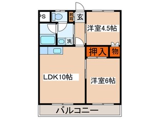 マンション佐々木の物件間取画像